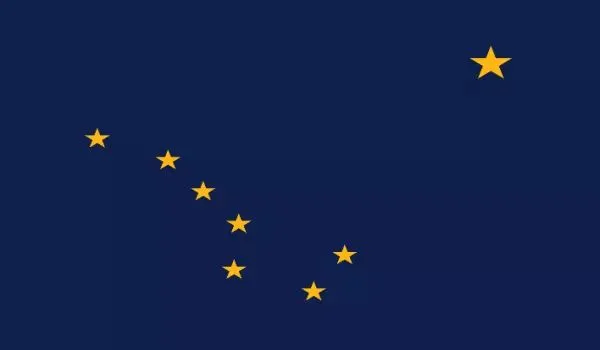 2x3 Alaska 200 Denier Nylon Flag
