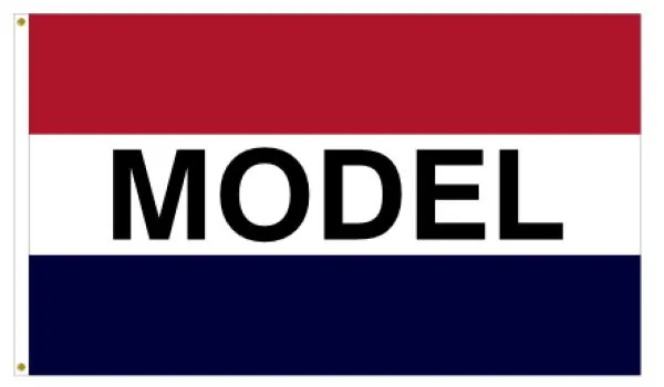 3x5 Model Message Flag