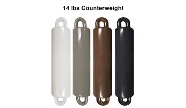 13 lbs Silver Counterweight