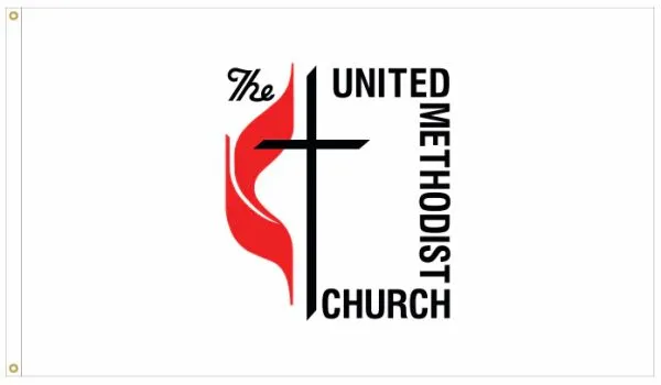 4x6 Methodist Outdoor Flag