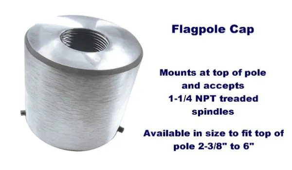 Pole Top Adapter 3" Top