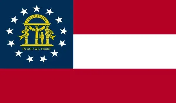 2x3 Georgia Nylon Flag