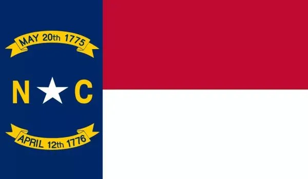 2x3 North Carolina Nylon Flag