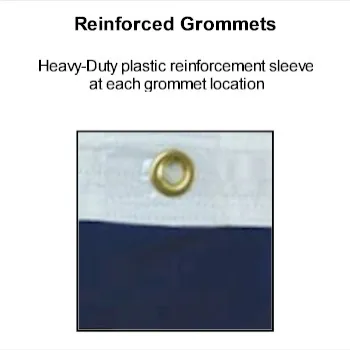 10x15 Flag Center Grommet