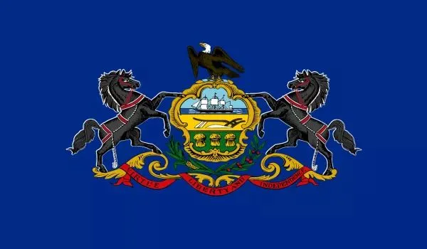 Pennsylvania Flag Made In USA