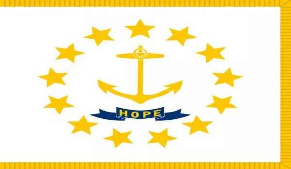 Rhode Island Flag Made In USA