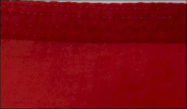 4 Rows of Stitching on Fly End
